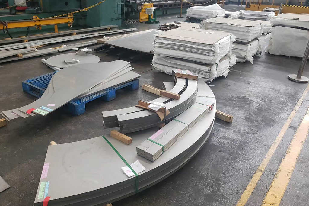 Sheet metal parts processing